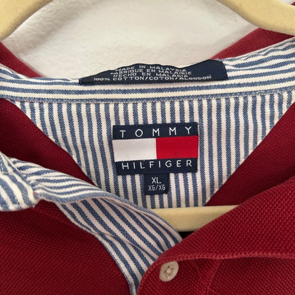 Tommy Hilfiger men's long sleeve polo shirt, size XL - Picture 2 of 4